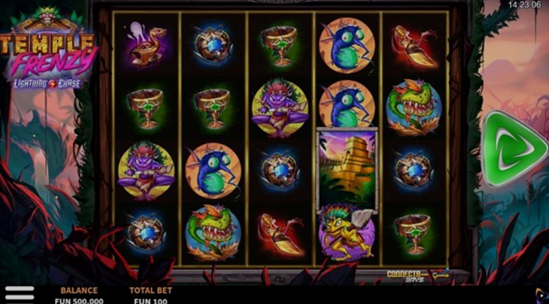 Play Temple Frenzy Lightning Chase by Boomerang at 1Win Casino