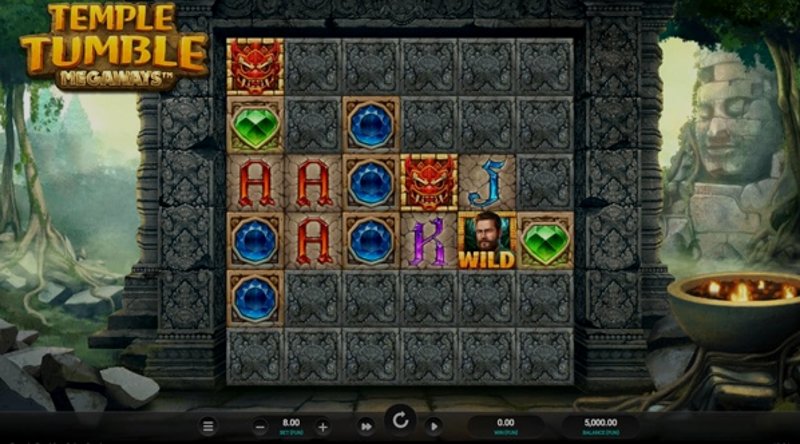 Play Temple Tumble by Relax at 1Win Casino