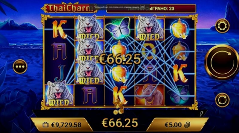 Play Thai Charm by Amigogaming at 1Win Casino