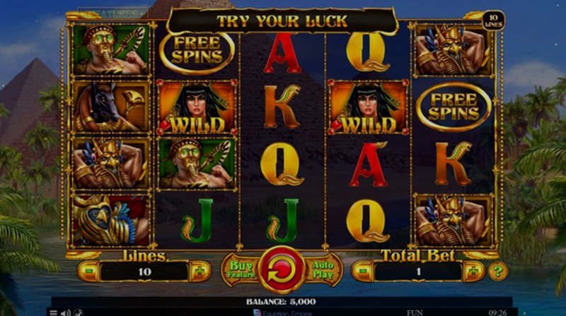 Play The Ankh Protector by Spinomenal at 1Win Casino