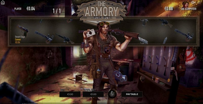 Play The Armory by Bluehorn at 1Win Casino