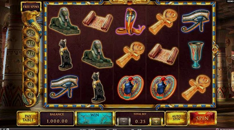 Play THE ASP OF CLEOPATRA by Red Rake at 1Win Casino