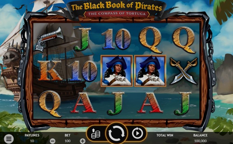 Play The Black Book of Pirates by Apparat at 1Win Casino