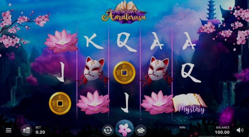 Play Book of Amaterasu by Mascot Gaming at 1Win Casino