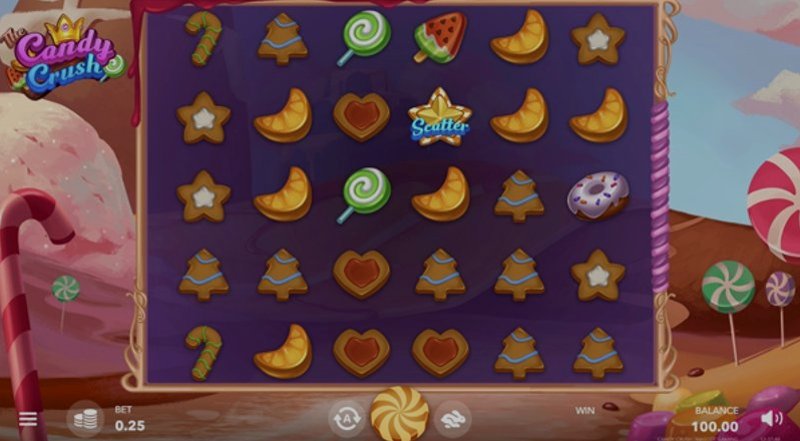 Play The Candy Crush in Cameroon at 1Win Casino