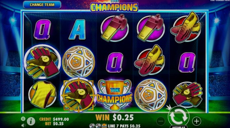 Play The Champions by Champion at 1Win Casino