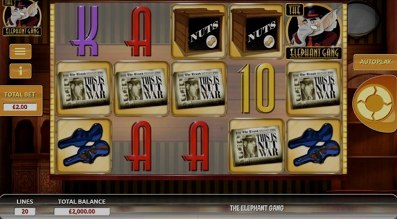 Play The Elephant Gang by Playzido at 1Win Casino