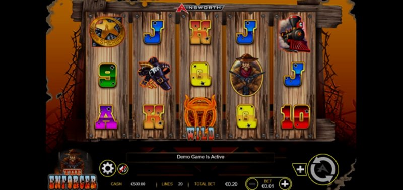 Play The Enforcer by Ainsworthgame at 1Win Casino