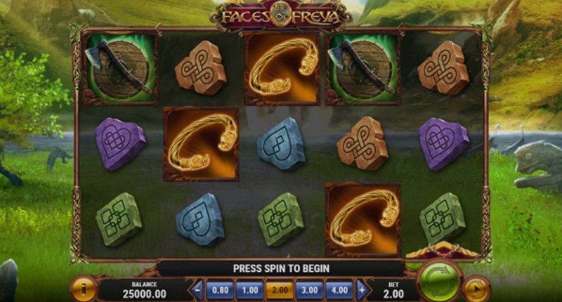 Play The Faces of Freya by Playn Go at 1Win Casino