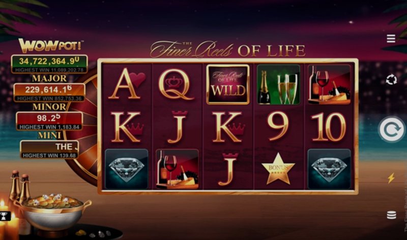 Play The Finer Reels of Life WOWPOT by Games Global at 1Win Casino