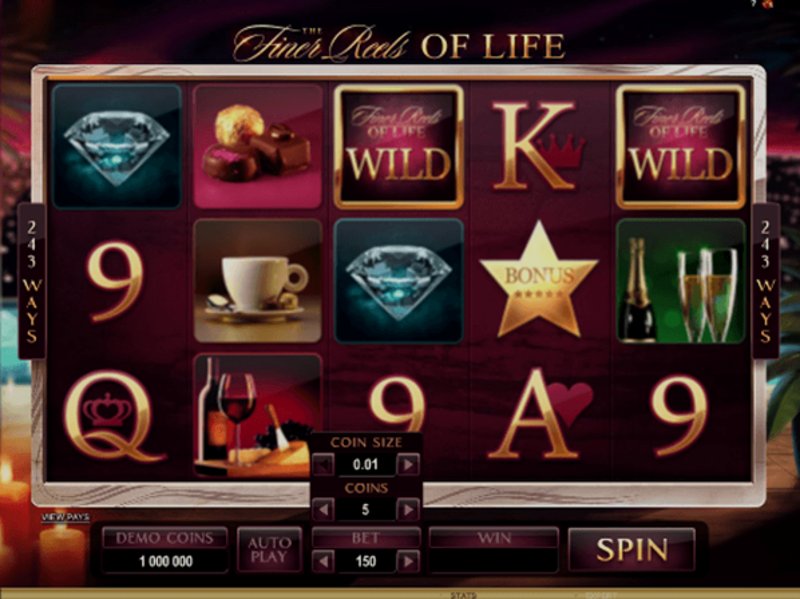 Play The Finer Reels of Life by Microgaming at 1Win Casino