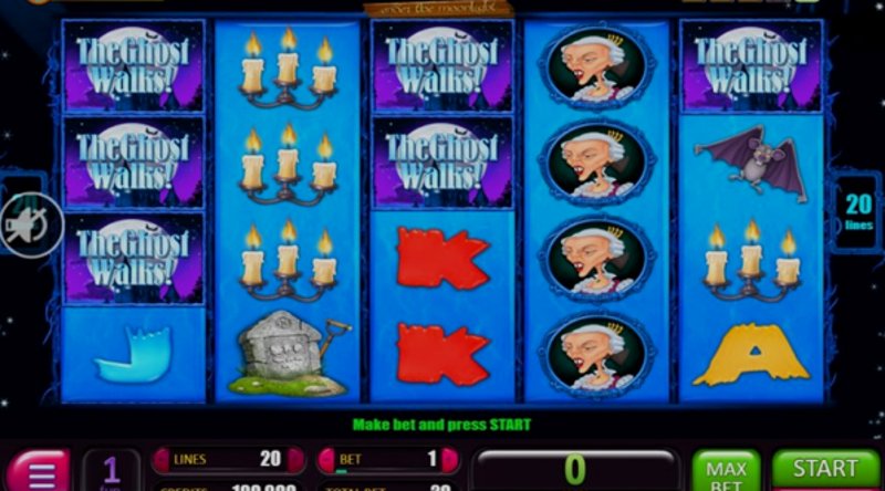 Play The Ghost Walks by Belatra at 1Win Casino