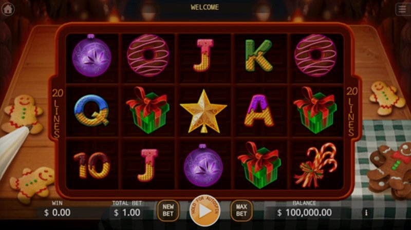 Play The Gingerbread Land by Kaga at 1Win Casino