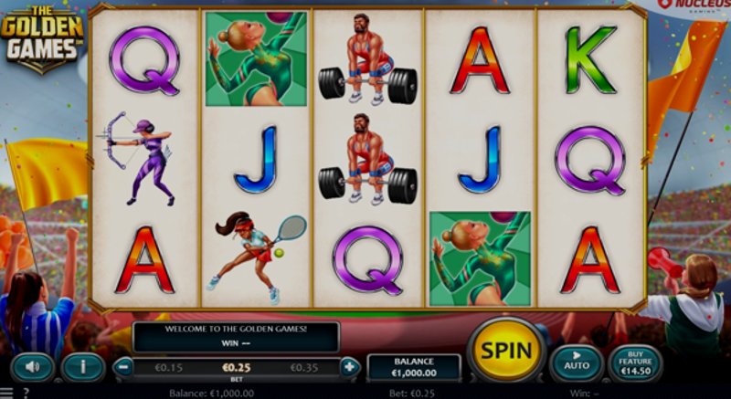 Play The Golden Games by Nucleus Gaming at 1Win Casino