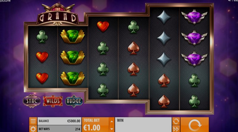 Play The Grand by Quickspin at 1Win Casino