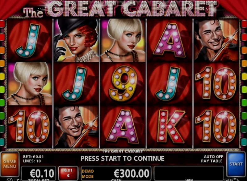 Play The Great Cabaret by Ct Interactive at 1Win Casino