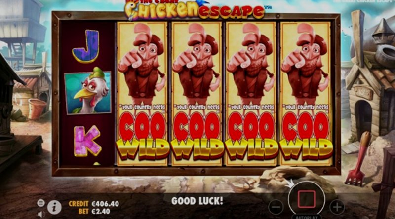 Play The Great Chicken Escape by Pragmatic at 1Win Casino