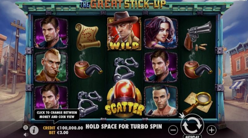 Play The Great Stick-up by Pragmatic at 1Win Casino