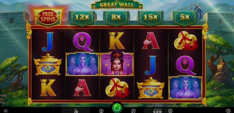 Play The Great Wall by Isoftbet at 1Win Casino