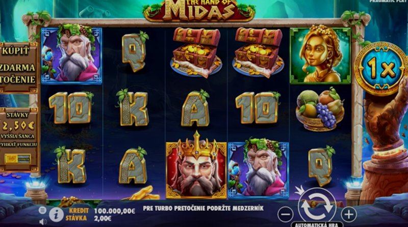 Play The Hand of Midas by Pragmatic at 1Win Casino