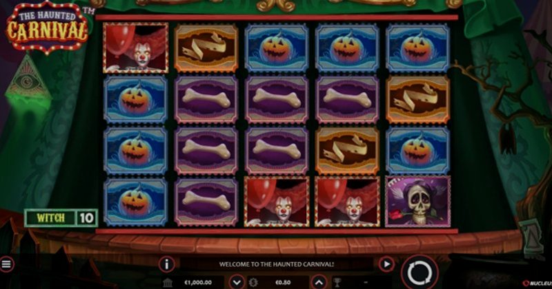 Play The Haunted Carnival by Nucleus Gaming at 1Win Casino