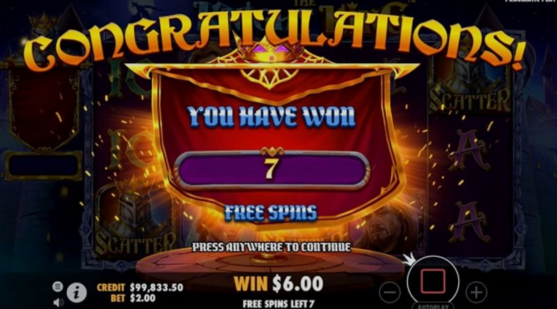 Play The Knight King by Pragmatic at 1Win Casino