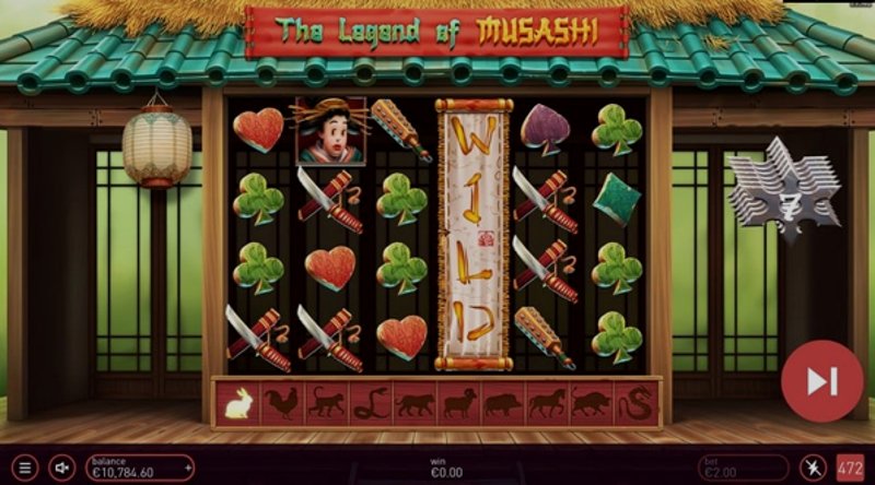 Play The Legend of Musashi by Yggdrasil at 1Win Casino