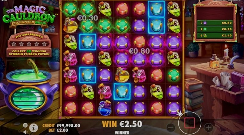 Play The Magic Cauldron by Pragmatic at 1Win Casino