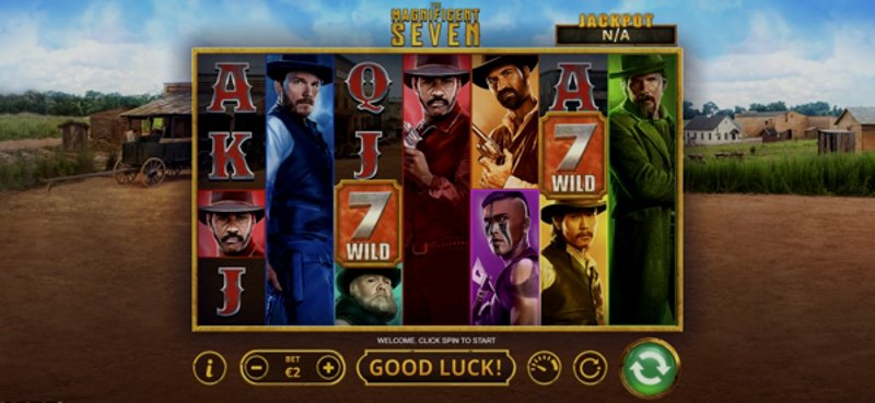 Play The Magnificent Seven by Skywind at 1Win Casino