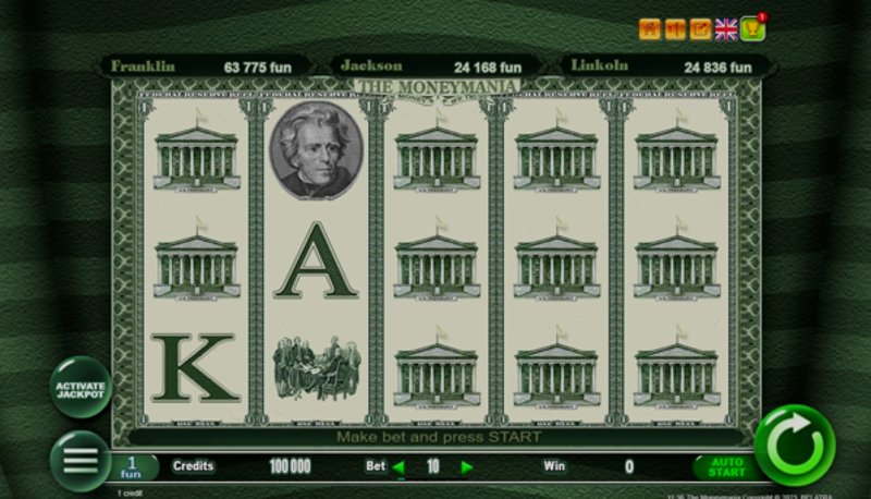 Play The Moneymania by Belatra at 1Win Casino