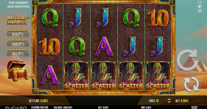 Play The Mummy Win Hunters by Fugaso at 1Win Casino