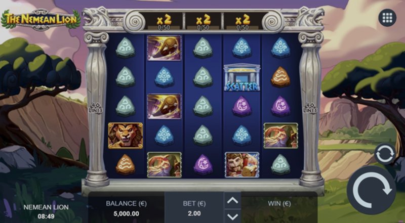 Play The Nemean Lion by Bluehorn at 1Win Casino