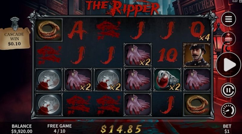 Play The Ripper by Skywind at 1Win Casino