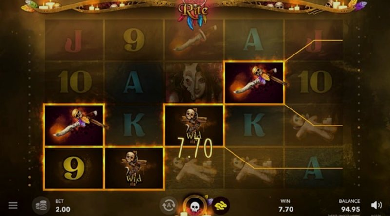 Play The Rite by Mascot Gaming at 1Win Casino