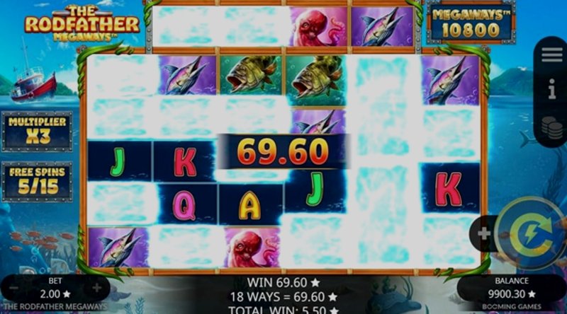 Play The Rodfather Megaways by Booming at 1Win Casino