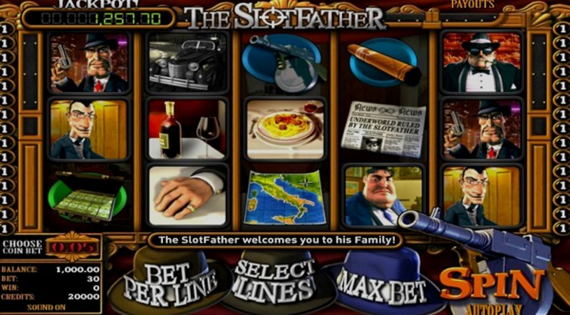 Play The Slotfather by Betsoft at 1Win Casino