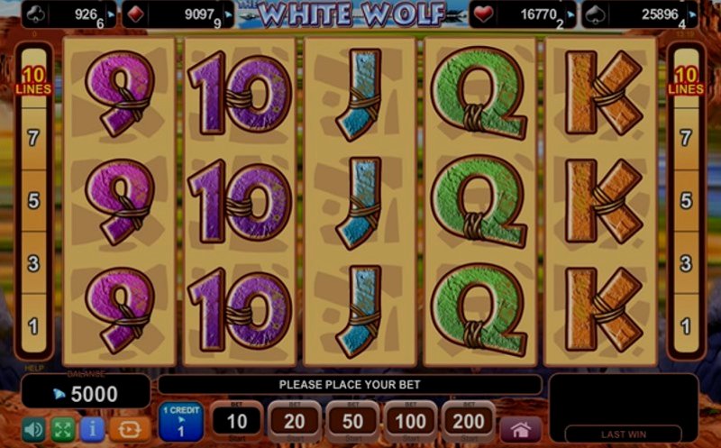 Play The White Wolf by Amusnet Interactive at 1Win Casino