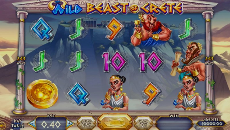 Play The Wild Beast of Crete by Groove at 1Win Casino