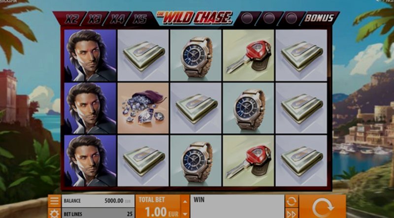 Play Wild Chase by Quickspin at 1Win Casino