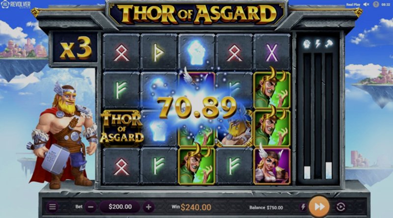 Play Thor of Asgard by Revolver at 1Win Casino