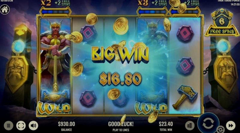 Play Thor Turbo Power by Platipus at 1Win Casino