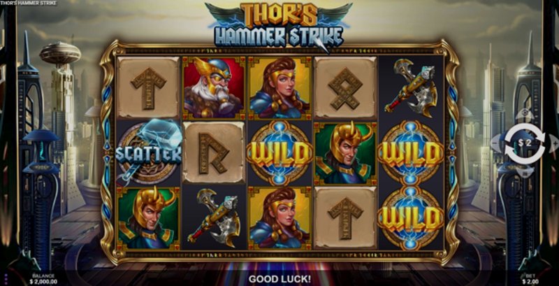 Play Thors Hammer by Bally Wulff at 1Win Casino