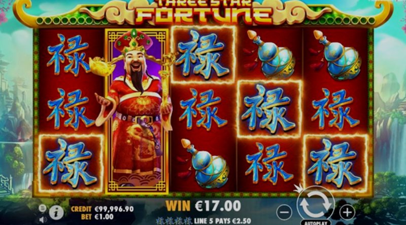 Play Three Star Fortune by Pragmatic at 1Win Casino