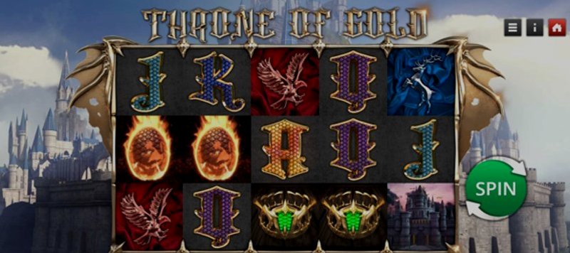 Play Throne of Gold by Genii at 1Win Casino