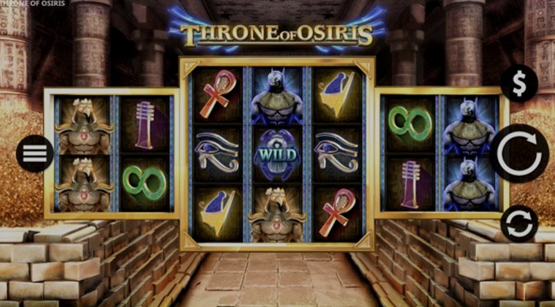 Play Throne of Osiris by Playzido at 1Win Casino