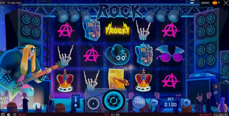 Play Thunder Rock by Triplecherry at 1Win Casino