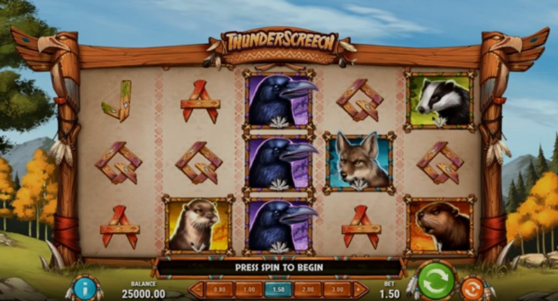 Play Thunder Screech by Playn Go at 1Win Casino