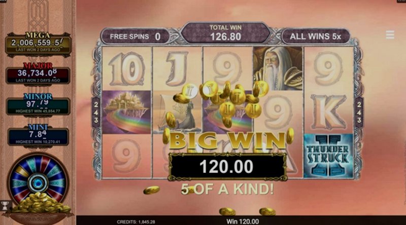 Play Mega Moolah by Mgplus at 1Win Casino