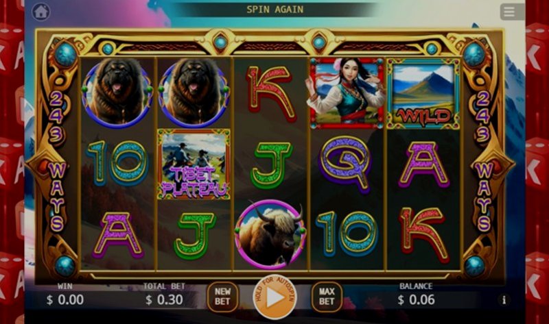 Play Tibet Plateau by Kaga at 1Win Casino