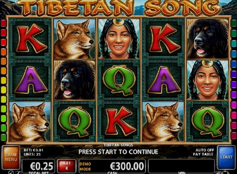 Play Tibetan Song by Ct Interactive at 1Win Casino